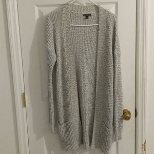 Express grey cardigan